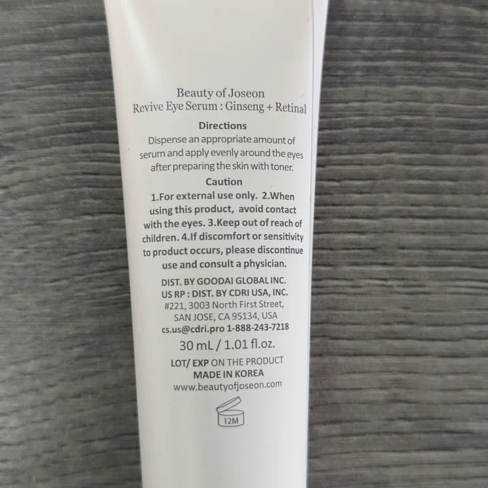 Beauty Of Joseon Revive Eye Serum